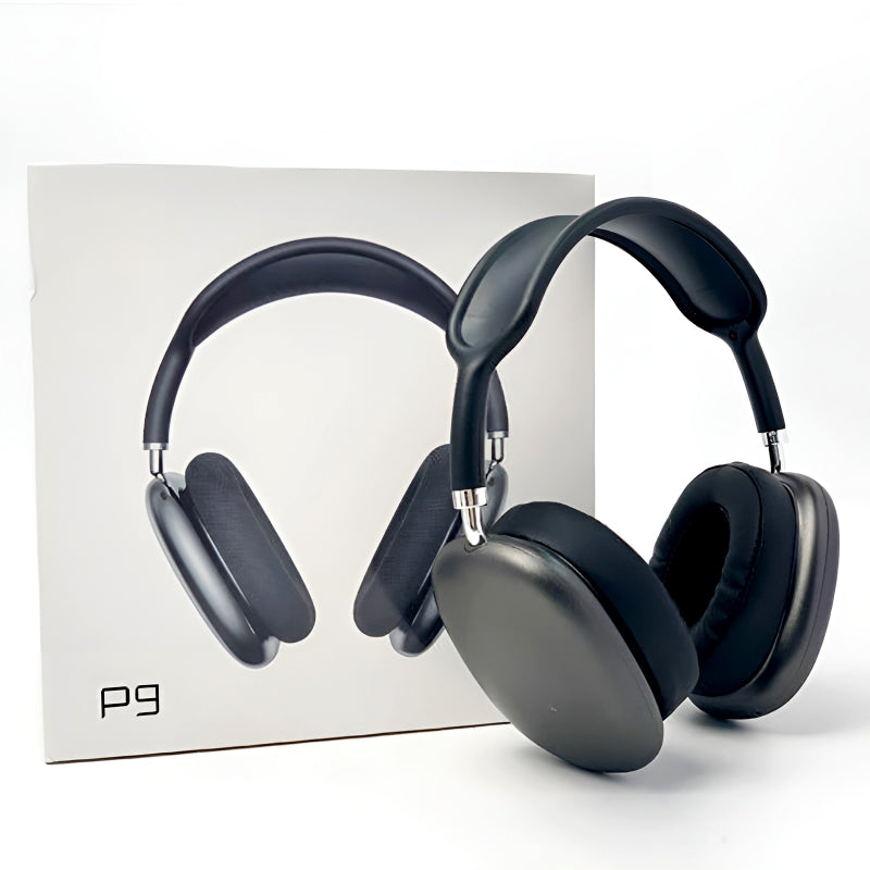 P9 Bluetooth Wireless Noise-Cancelling Stereo Headphones with Mic