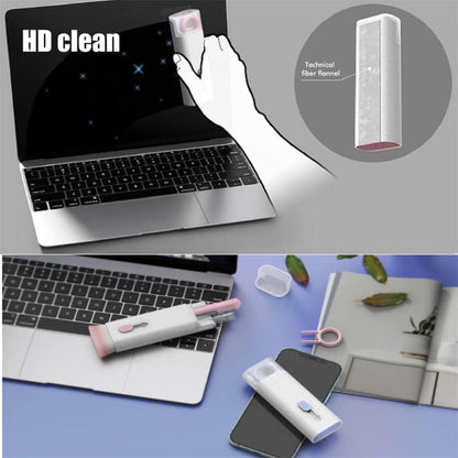 Mini portable Multifunctional 7 In 1 cleaning tool kit